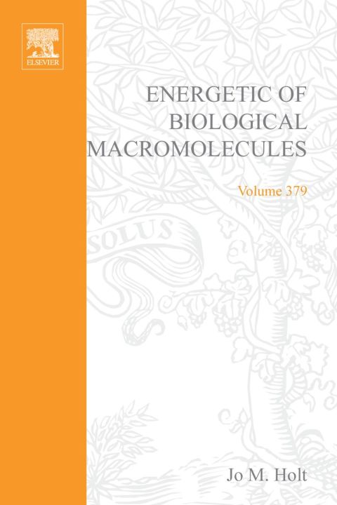 ENERGETICS OF BIOLOGICAL MACROMOLECULES, PART D