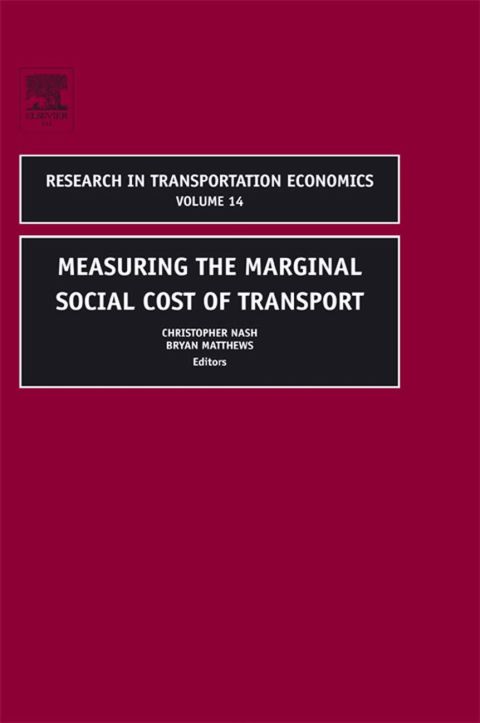 MEASURING THE MARGINAL SOCIAL COST OF TRANSPORT
