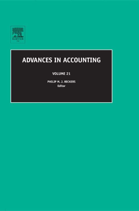 ADVANCES IN ACCOUNTING