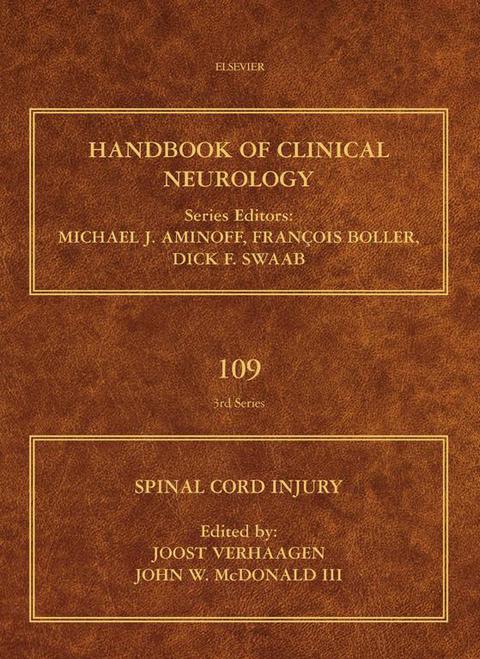 SPINAL CORD INJURIES E-BOOK: HANDBOOK OF CLINICAL NEUROLOGY SERIES