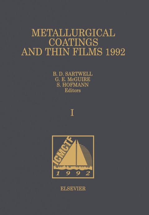METALLURGICAL COATINGS AND THIN FILMS 1992