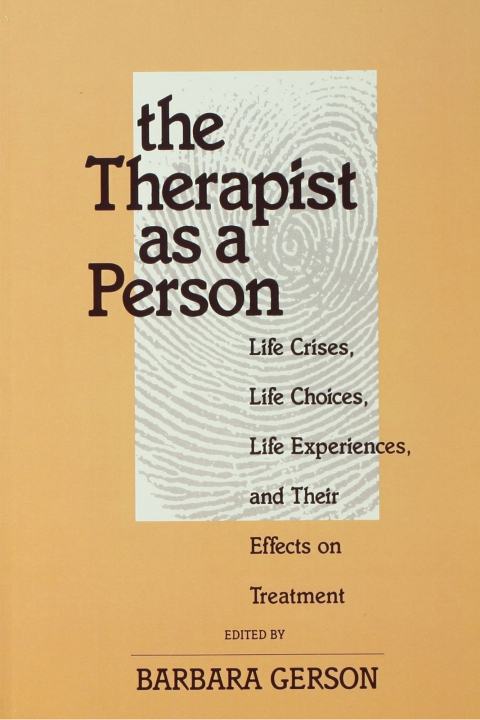 THE THERAPIST AS A PERSON