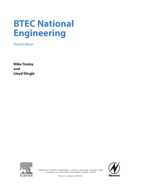 BTEC NATIONAL ENGINEERING