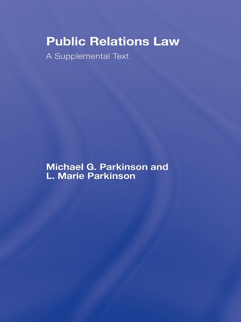PUBLIC RELATIONS LAW