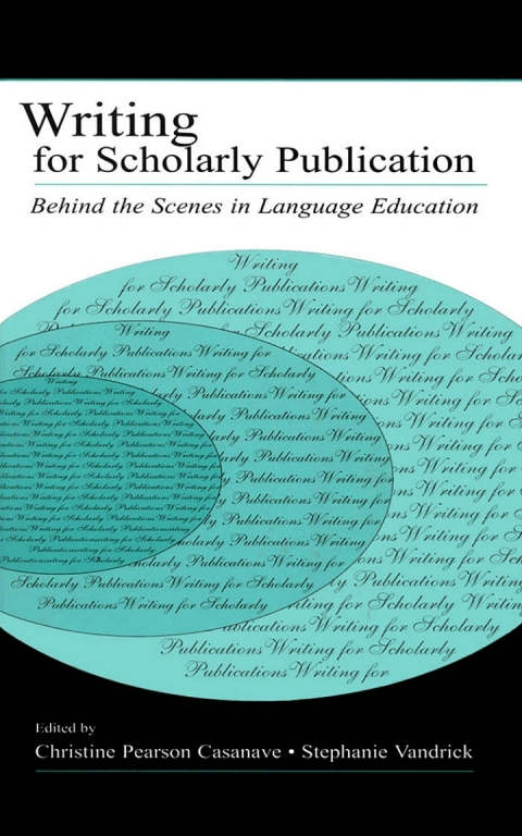 WRITING FOR SCHOLARLY PUBLICATION
