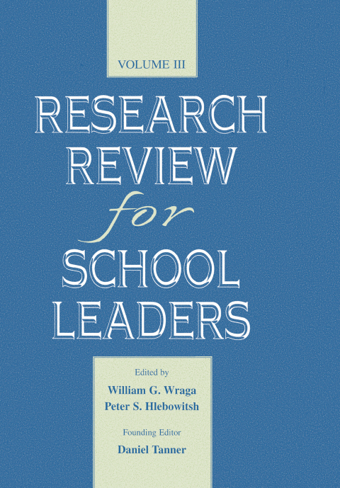 RESEARCH REVIEW FOR SCHOOL LEADERS