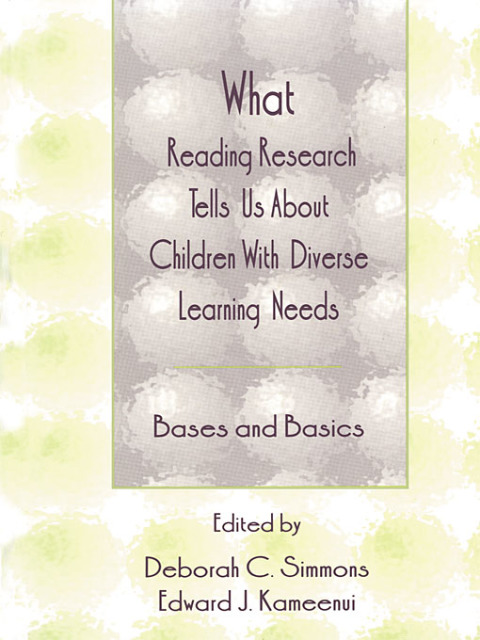 WHAT READING RESEARCH TELLS US ABOUT CHILDREN WITH DIVERSE LEARNING NEEDS