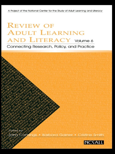 REVIEW OF ADULT LEARNING AND LITERACY, VOLUME 6