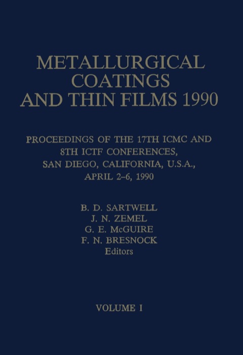 METALLURGICAL COATINGS AND THIN FILMS 1990
