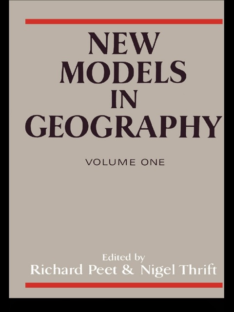 NEW MODELS IN GEOGRAPHY - VOL 1