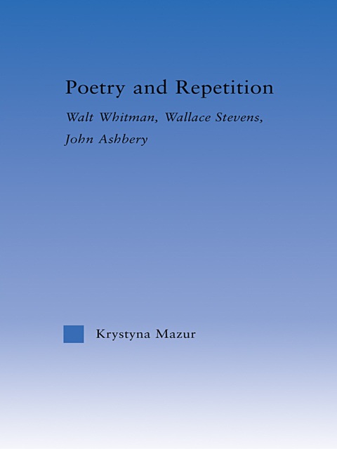 POETRY AND REPETITION