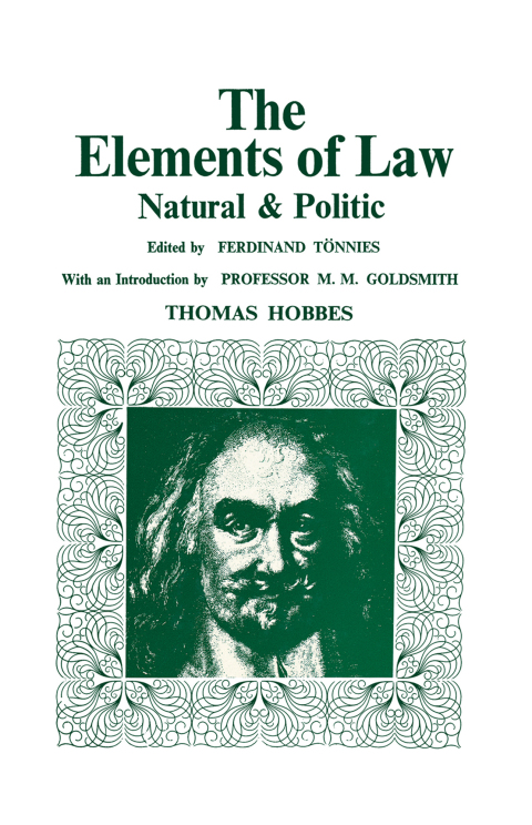 ELEMENTS OF LAW, NATURAL AND POLITICAL
