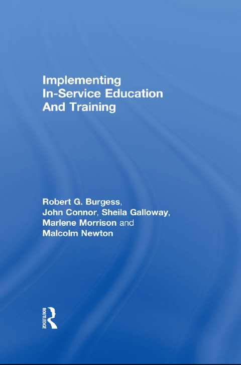 IMPLEMENTING IN-SERVICE EDUCATION AND TRAINING