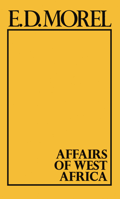 AFFAIRS OF WEST AFRICA