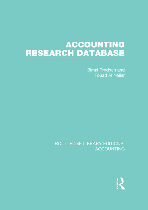 ACCOUNTING RESEARCH DATABASE (RLE ACCOUNTING)