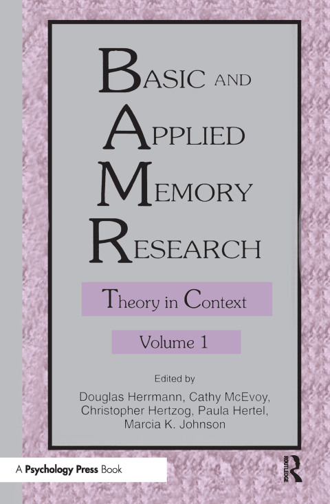 BASIC AND APPLIED MEMORY RESEARCH