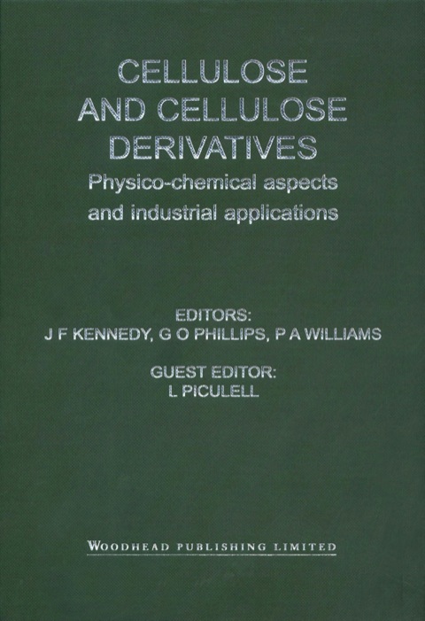 CELLULOSE AND CELLULOSE DERIVATIVES: CELLUCON ?93 PROCEEDINGS: PHYSICO-CHEMICAL ASPECTS AND INDUSTRIAL APPLICATIONS