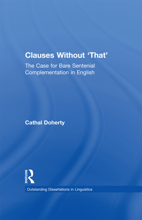 CLAUSES WITHOUT 'THAT'