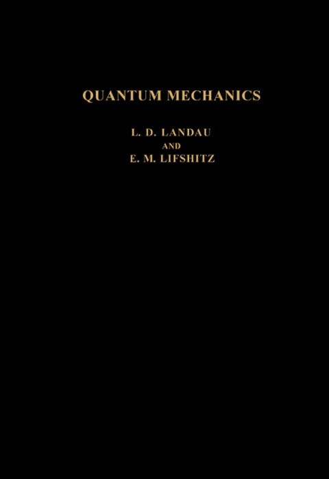 QUANTUM MECHANICS: A SHORTER COURSE OF THEORETICAL PHYSICS
