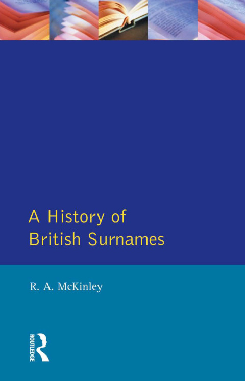 A HISTORY OF BRITISH SURNAMES