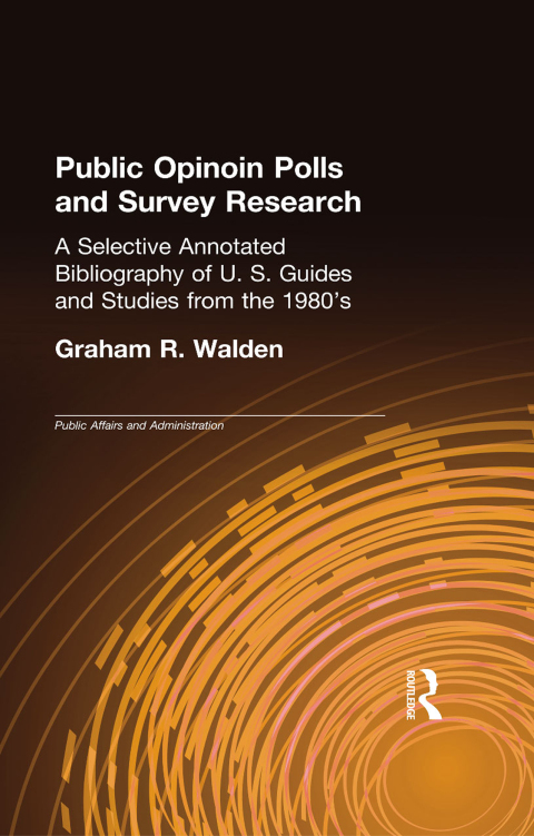 PUBLIC OPINION POLLS AND SURVEY RESEARCH
