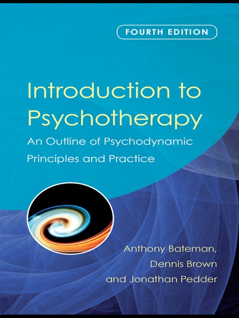 INTRODUCTION TO PSYCHOTHERAPY