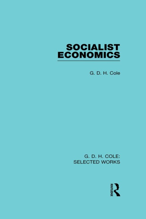 SOCIALIST ECONOMICS
