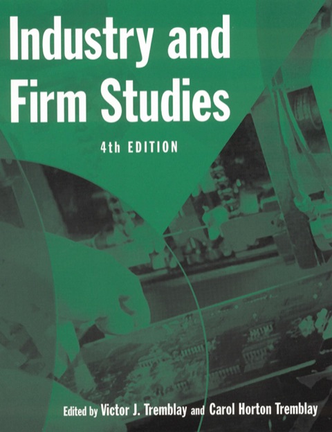 INDUSTRY AND FIRM STUDIES