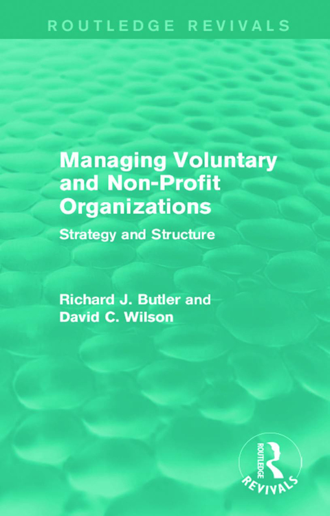 MANAGING VOLUNTARY AND NON-PROFIT ORGANIZATIONS