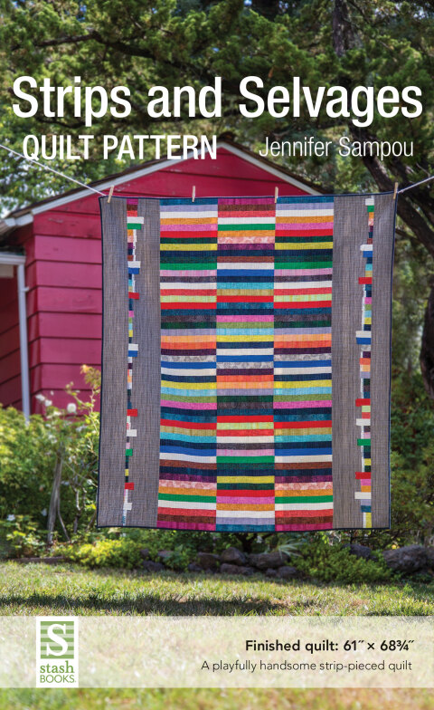 STRIPS AND SELVAGES QUILT PATTERN
