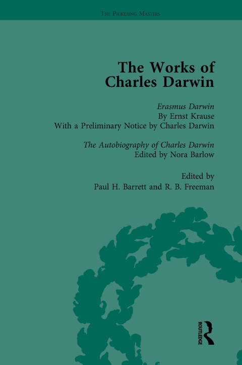 THE WORKS OF CHARLES DARWIN: VOL 29: ERASMUS DARWIN (1879) / THE AUTOBIOGRAPHY OF CHARLES DARWIN (1958)