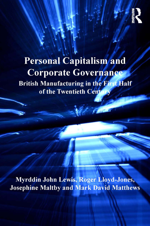 PERSONAL CAPITALISM AND CORPORATE GOVERNANCE