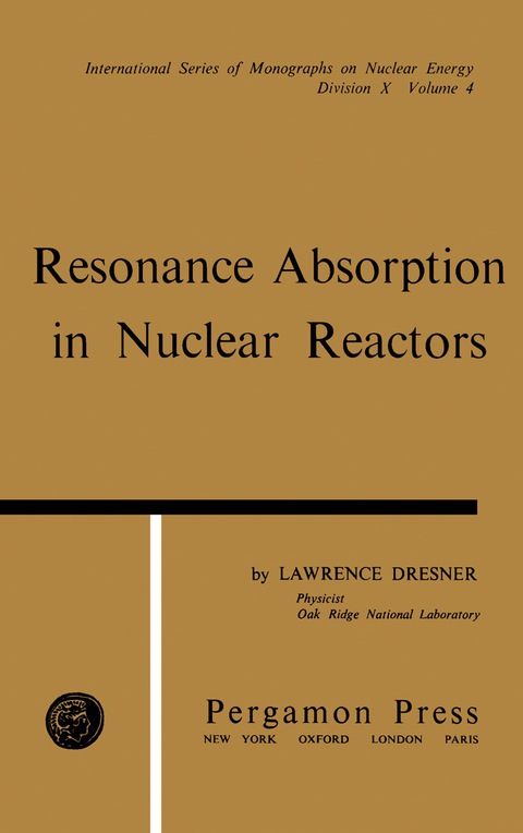 RESONANCE ABSORPTION IN NUCLEAR REACTORS