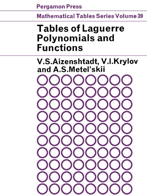 TABLES OF LAGUERRE POLYNOMIALS AND FUNCTIONS