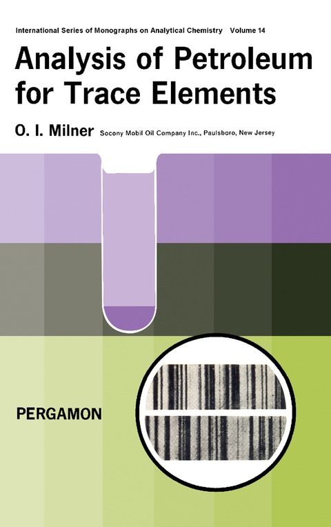 ANALYSIS OF PETROLEUM FOR TRACE ELEMENTS