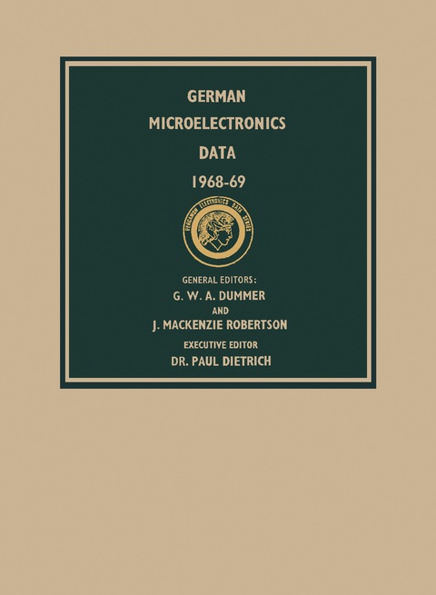 GERMAN MICROELECTRONICS DATA 1968?69