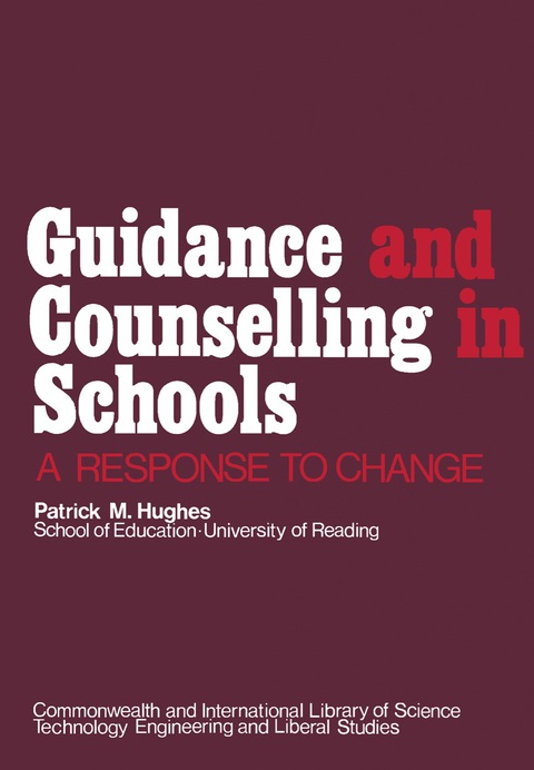 GUIDANCE AND COUNSELLING IN SCHOOLS
