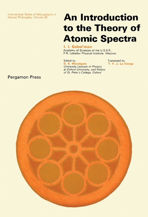 INTRODUCTION TO THE THEORY OF ATOMIC SPECTRA