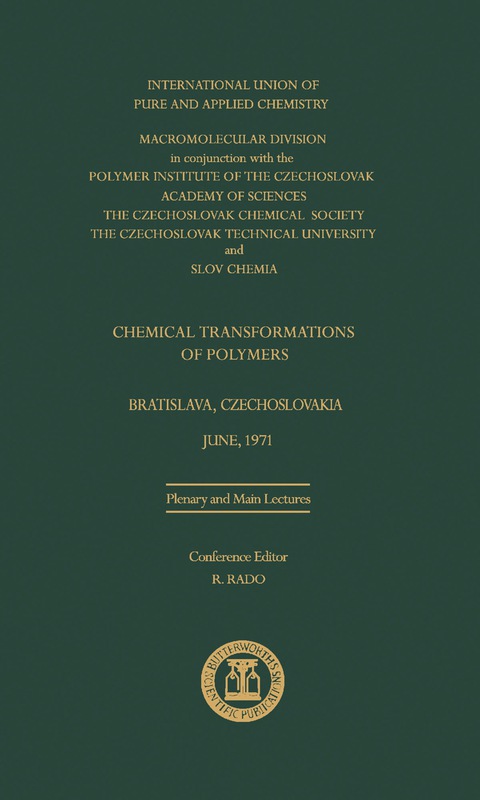 CHEMICAL TRANSFORMATIONS OF POLYMERS