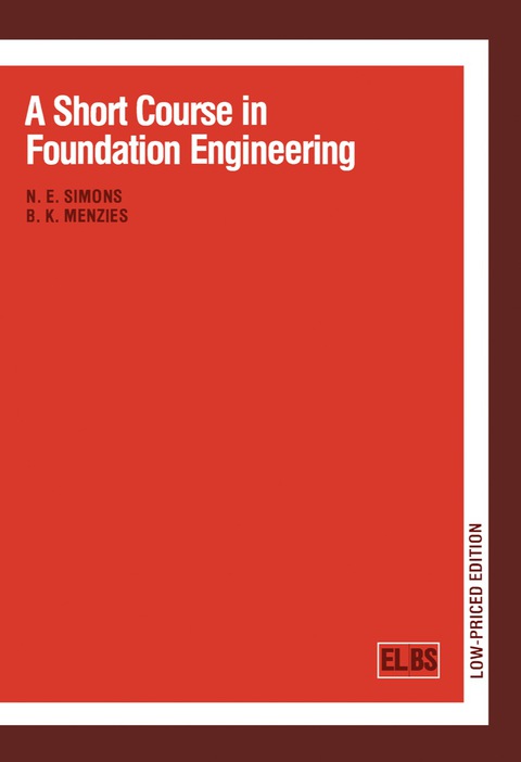 A SHORT COURSE IN FOUNDATION ENGINEERING