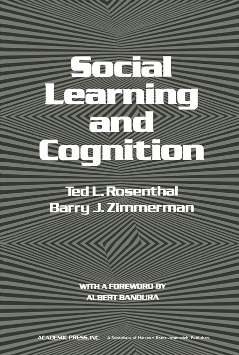 SOCIAL LEARNING AND COGNITION