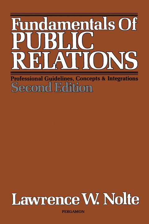 FUNDAMENTALS OF PUBLIC RELATIONS