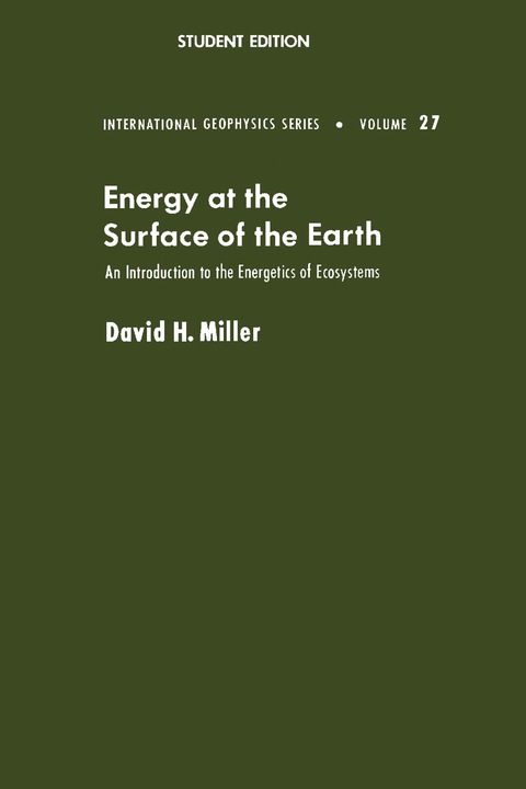 ENERGY AT THE SURFACE OF THE EARTH