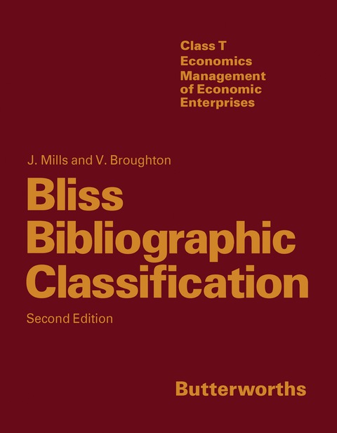 BLISS BIBLIOGRAPHIC CLASSIFICATION