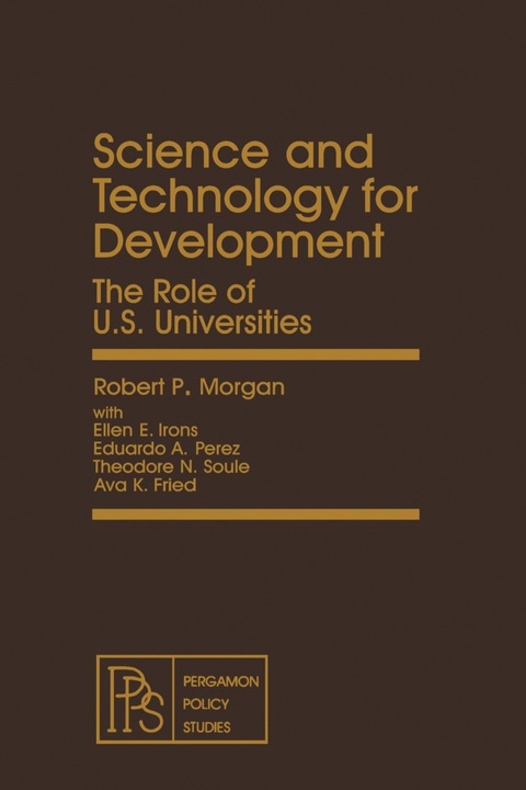SCIENCE AND TECHNOLOGY FOR DEVELOPMENT