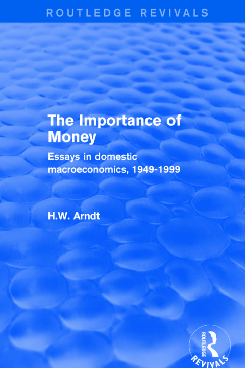 THE IMPORTANCE OF MONEY