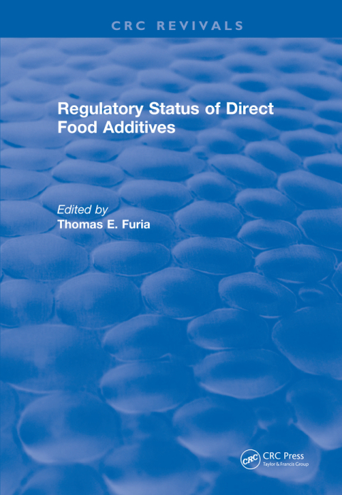 REGULATORY STATUS OF DIRECT FOOD ADDITIVES