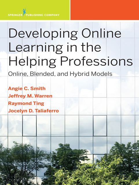 DEVELOPING ONLINE LEARNING IN THE HELPING PROFESSIONS