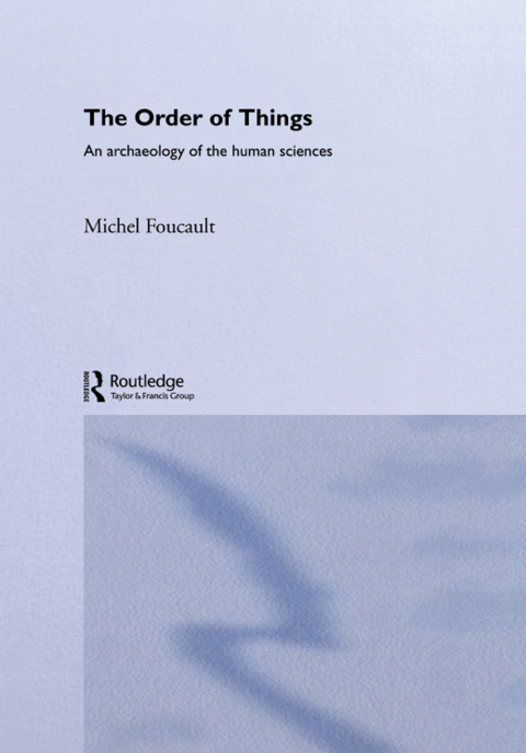THE ORDER OF THINGS
