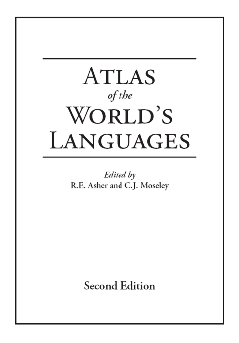 ATLAS OF THE WORLD'S LANGUAGES